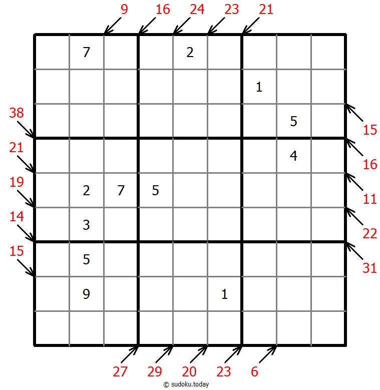 Little killer sudoku