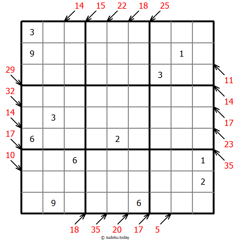 Little killer sudoku