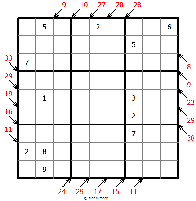 Little killer sudoku