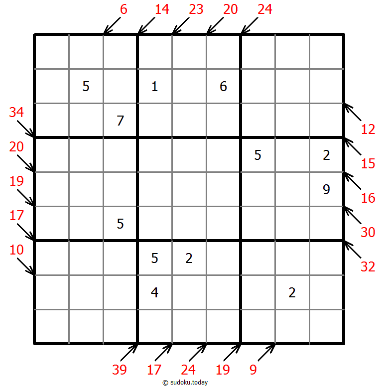 Little killer sudoku 11 December 2025