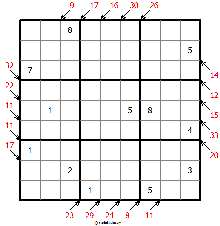 Little killer sudoku