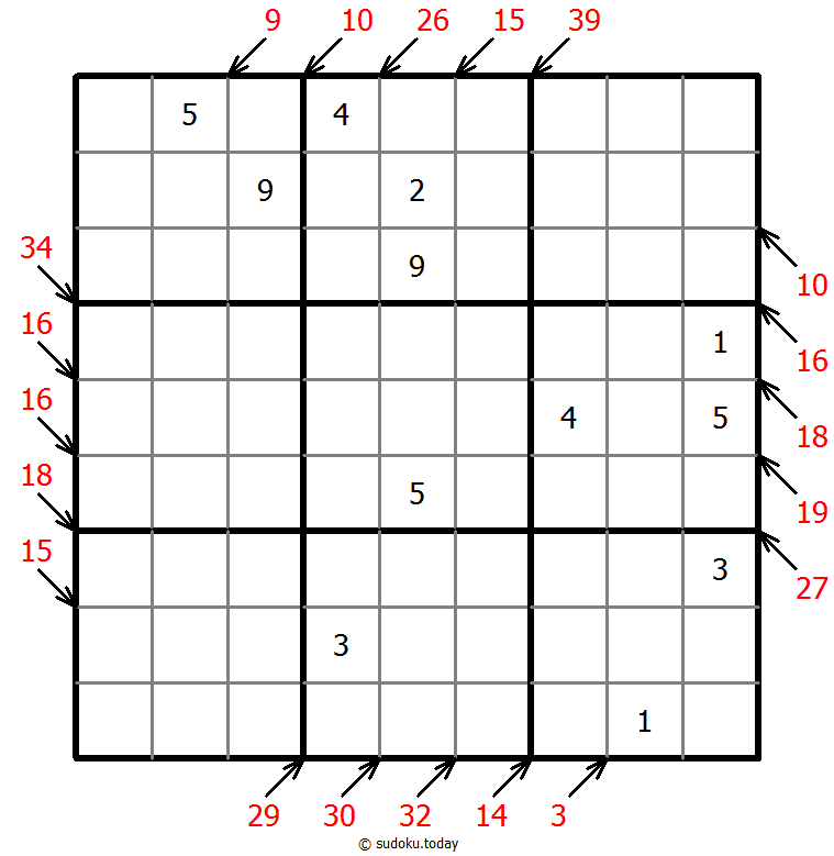 Little killer sudoku