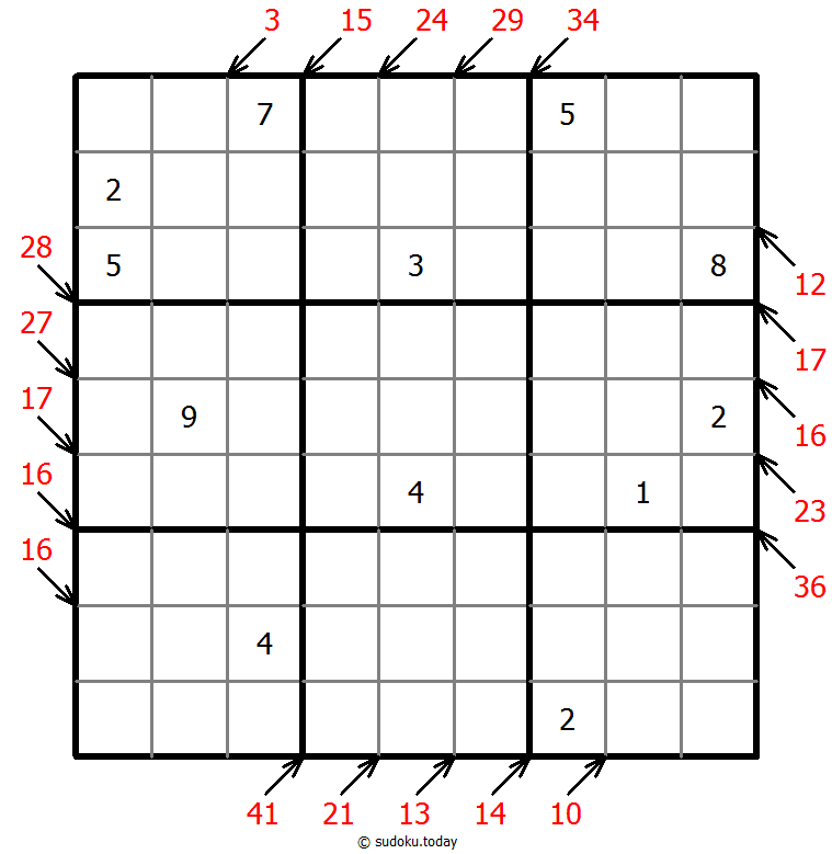 Little killer sudoku