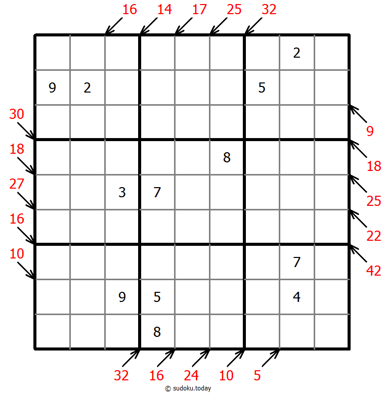 Little killer sudoku