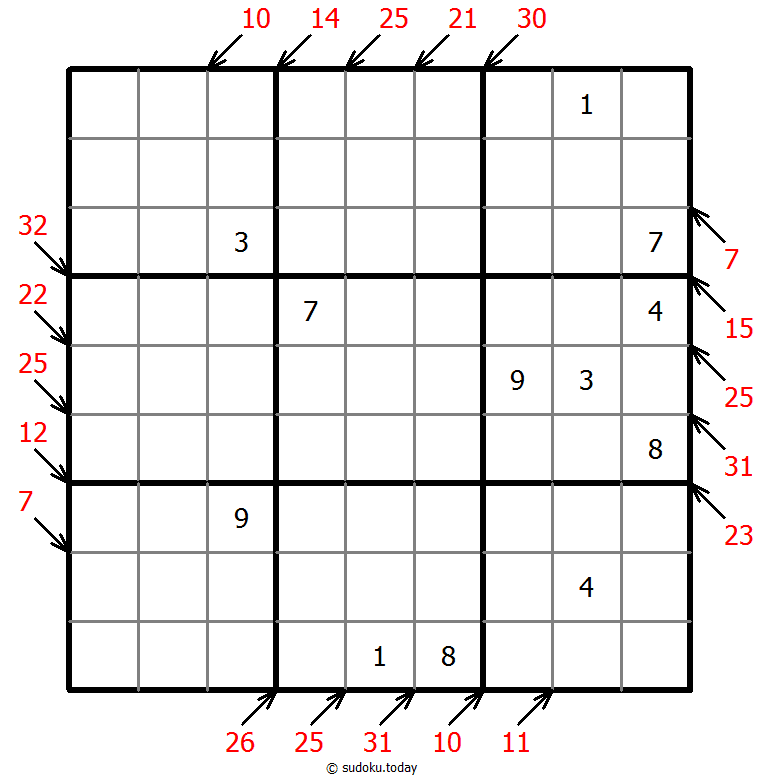 Little killer sudoku