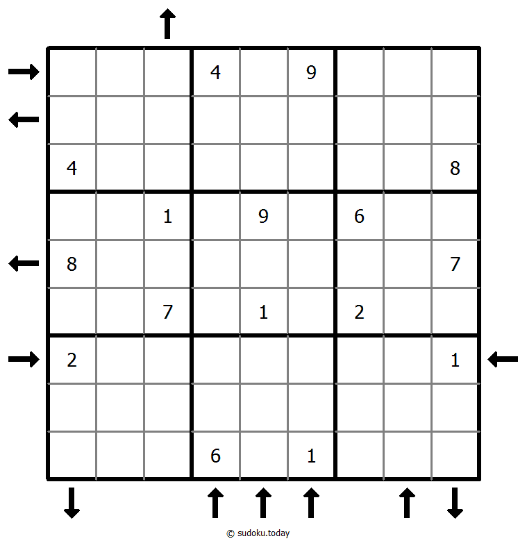 Sudoku Ascendente e Descendente Dia 27 de Outubro de 2025
