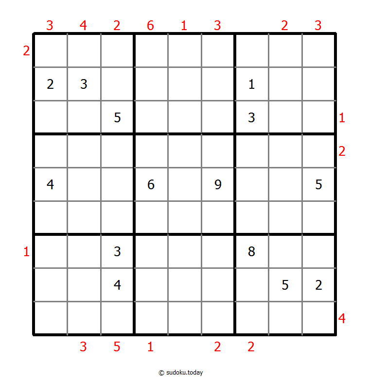 Skyscrapers Sudoku