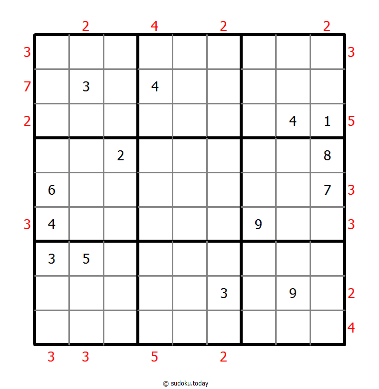 Sudoku Arranha-Céu Dia 27 de Outubro de 2025