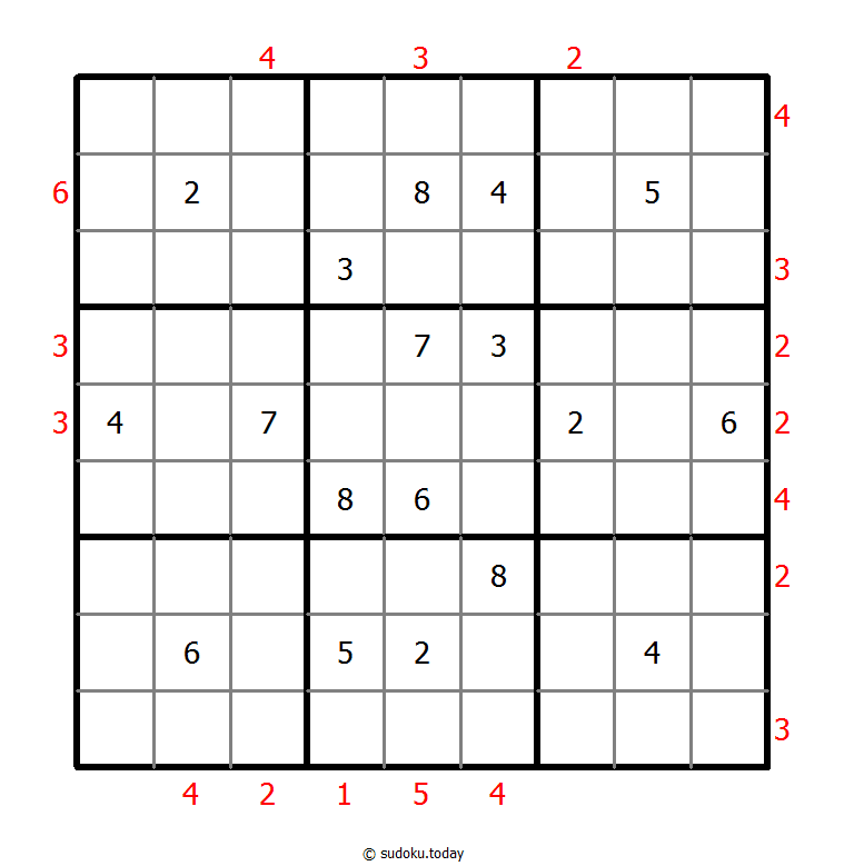 Skyscrapers Sudoku