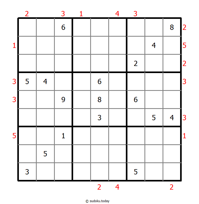 Skyscrapers Sudoku