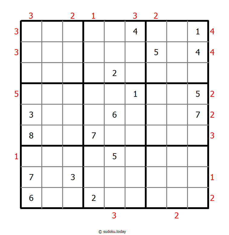 Skyscrapers Sudoku