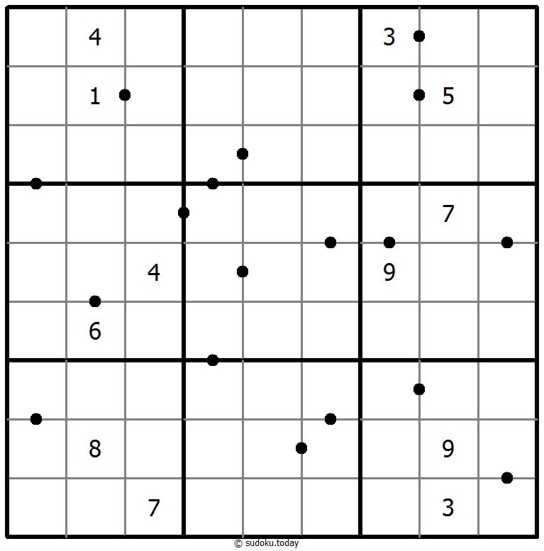 Mükemmel Kareler Sudoku #49429