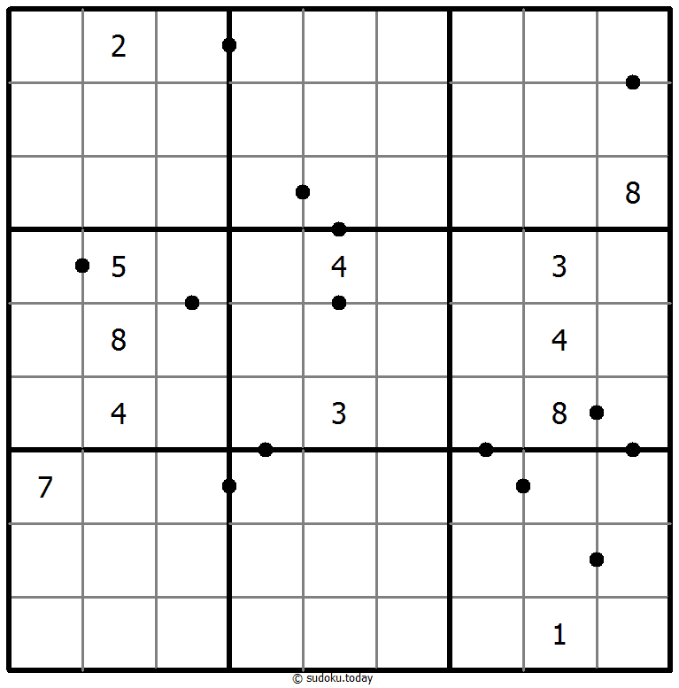 Sudoku doskonałych kwadratów #49436