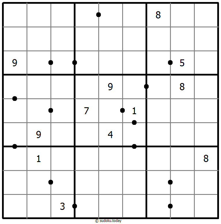 Судоку с совершенными квадратами