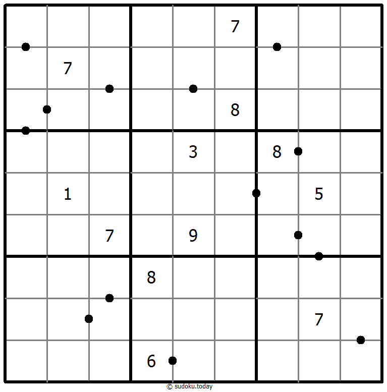 Sudoku doskonałych kwadratów #49907