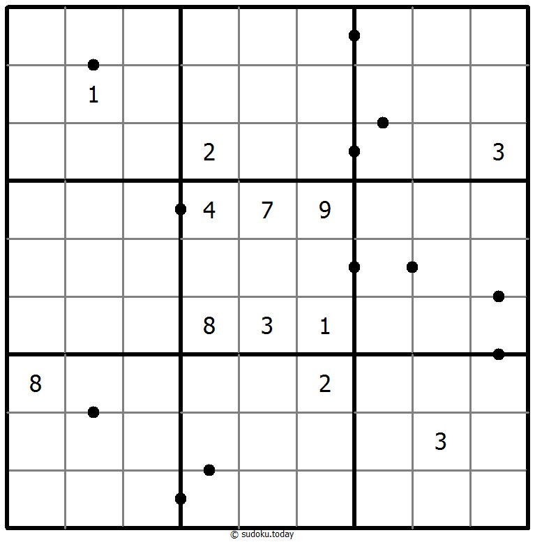Sudoku Bilangan Kuadrat Sempurna #50023