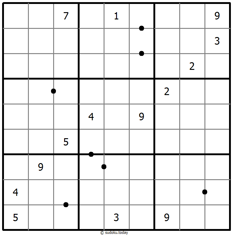 Mükemmel Kareler Sudoku #50244