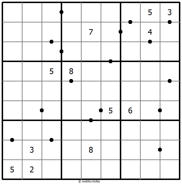 Mükemmel Kareler Sudoku #50304