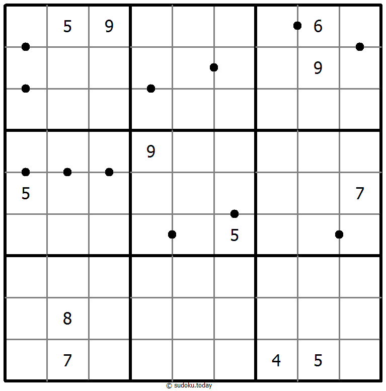 Mükemmel Kareler Sudoku #50330