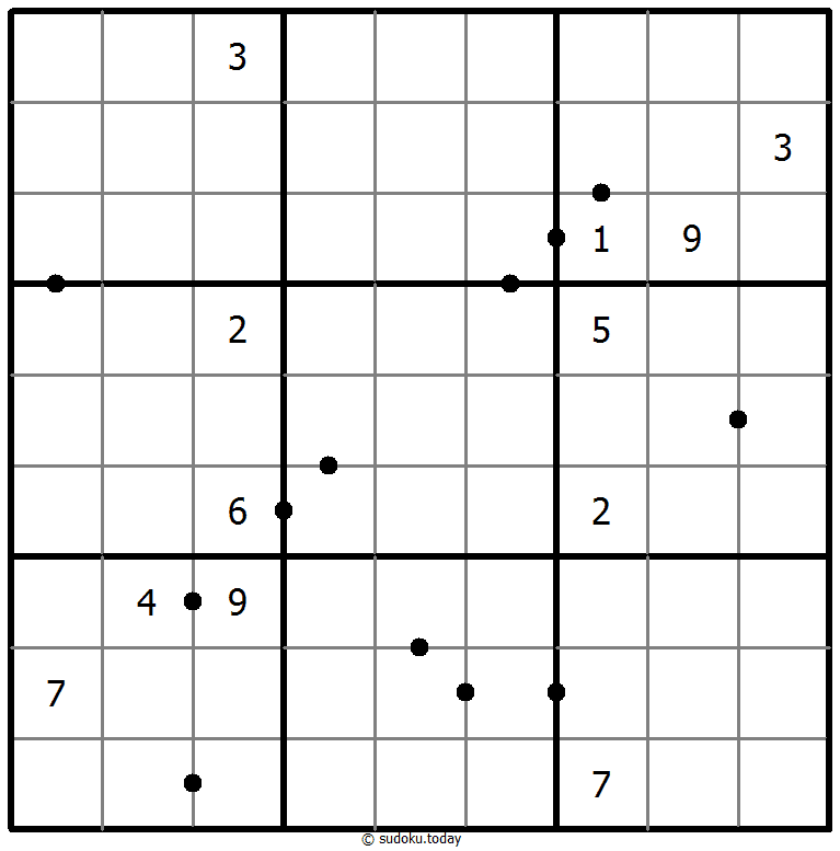 Mükemmel Kareler Sudoku #50336