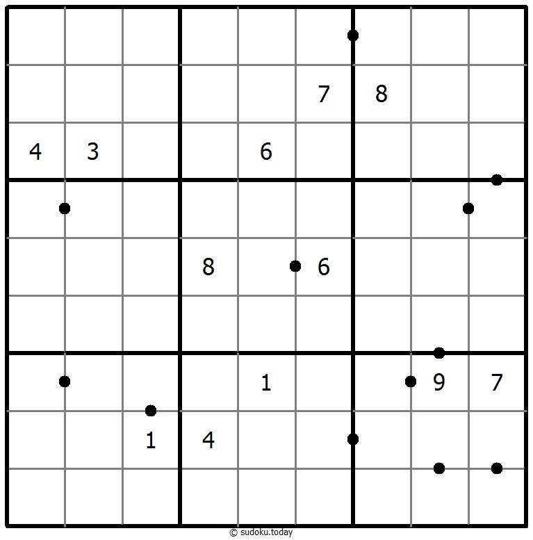 Mükemmel Kareler Sudoku #50368