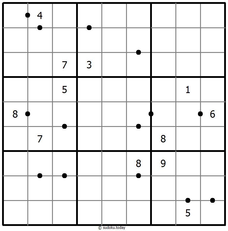 Perfecte Vierkanten Sudoku
