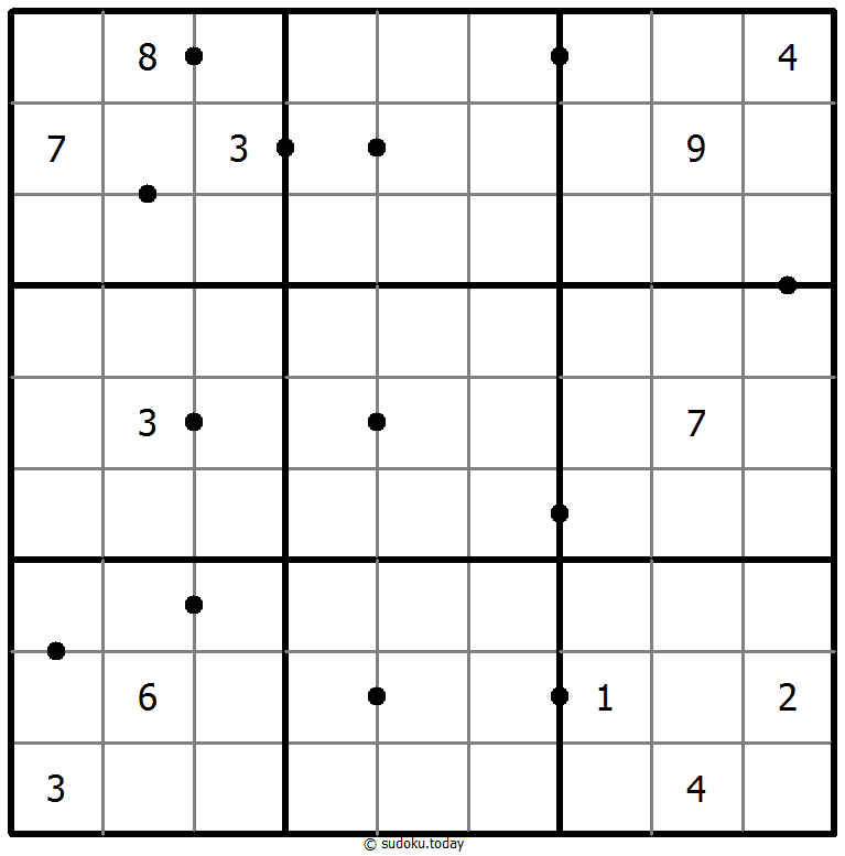 Sudoku doskonałych kwadratów #50459