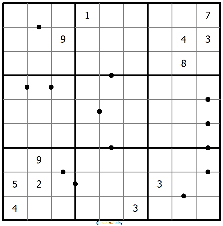 Sudoku doskonałych kwadratów #50460
