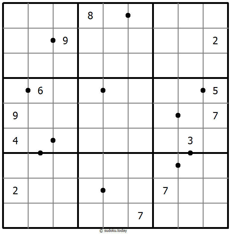 Sudoku doskonałych kwadratów #50465