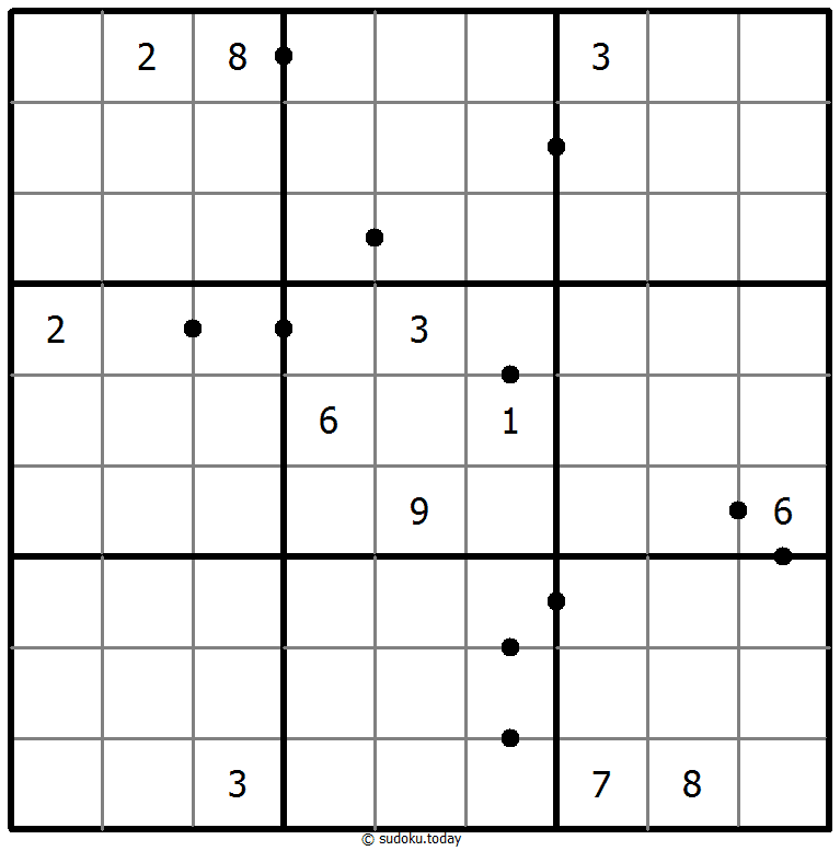 Sudoku doskonałych kwadratów #50473