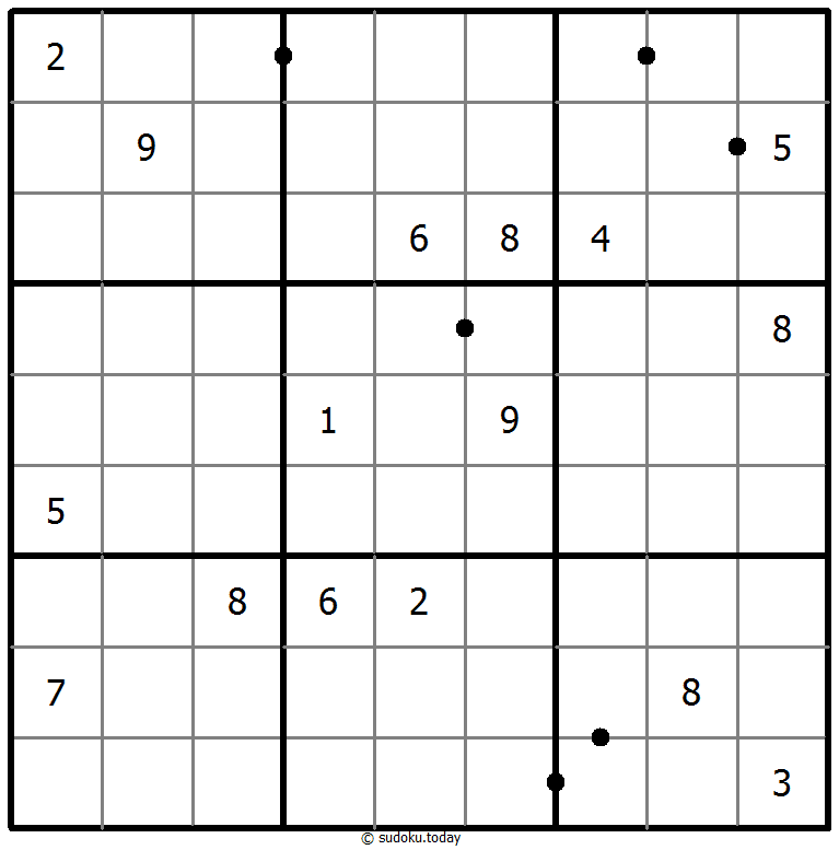 Sudoku doskonałych kwadratów #50493