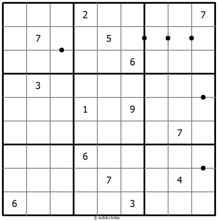 Sudoku doskonałych kwadratów #50503
