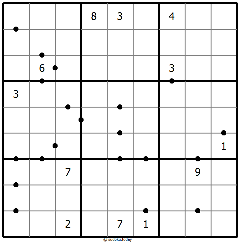 Sudoku doskonałych kwadratów #50517