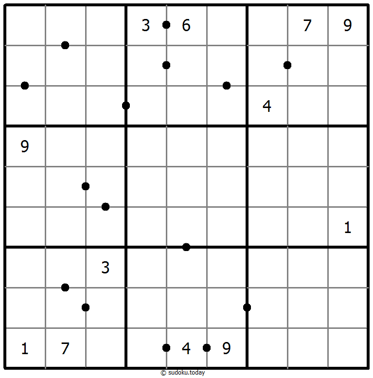Sudoku doskonałych kwadratów #50532