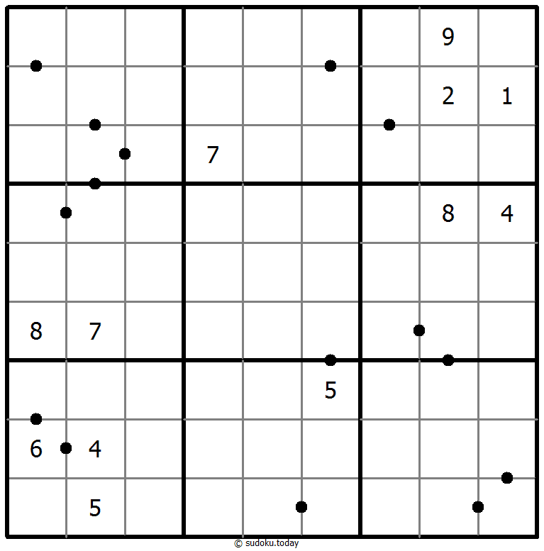 Sudoku doskonałych kwadratów #50561