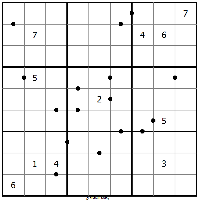 Sudoku doskonałych kwadratów #50563