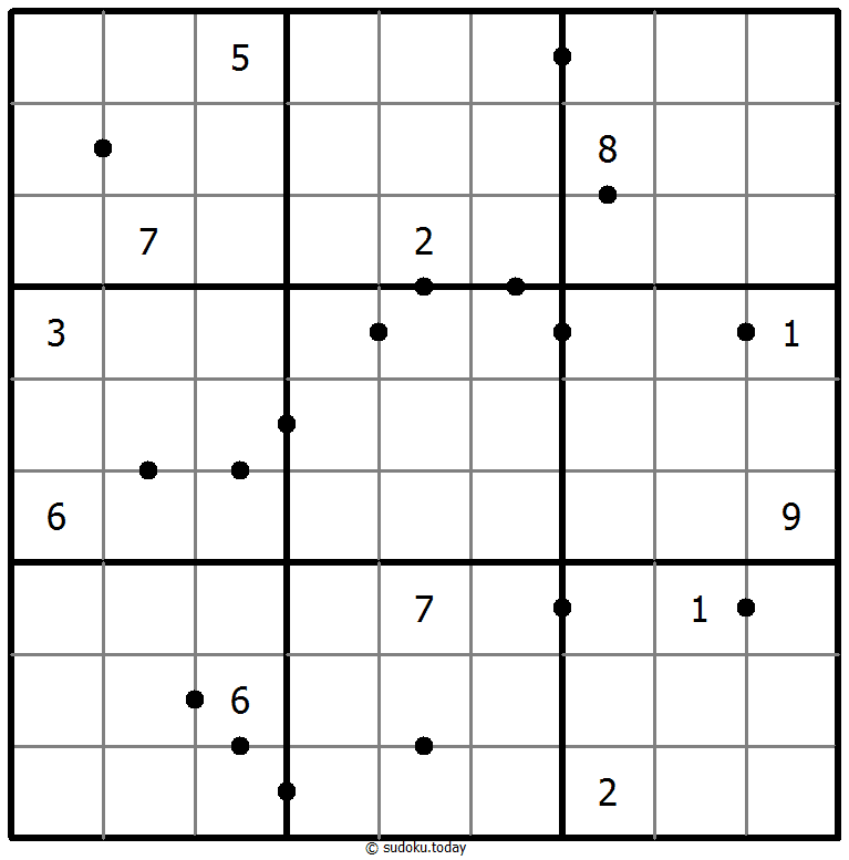 Sudoku doskonałych kwadratów #50567