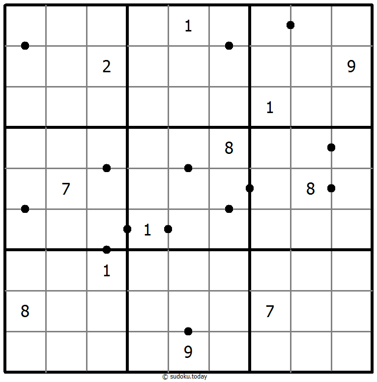 Sudoku doskonałych kwadratów #50592