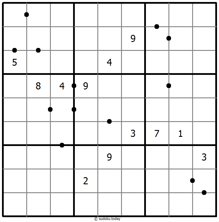 Sudoku doskonałych kwadratów #50593