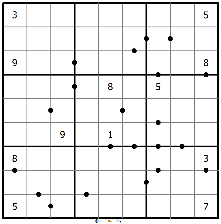 Sudoku doskonałych kwadratów #50641