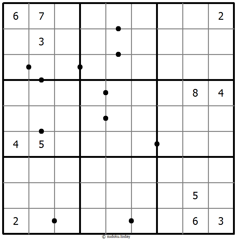 Sudoku doskonałych kwadratów #50662