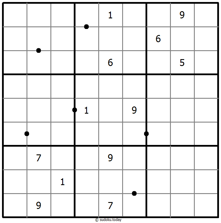 Sudoku doskonałych kwadratów #50692