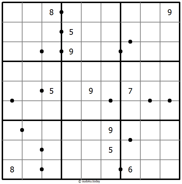 Sudoku doskonałych kwadratów #50697