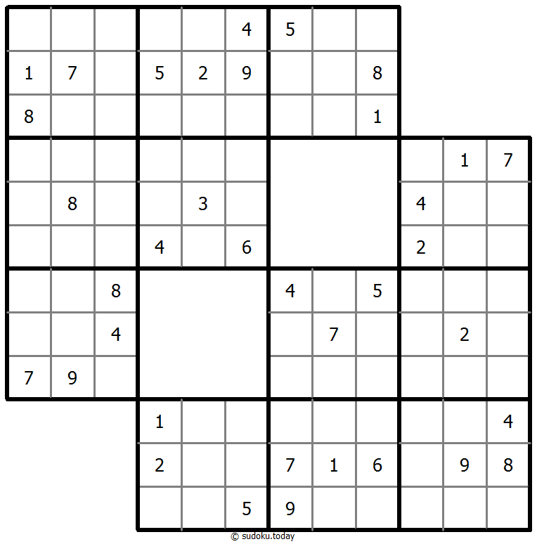 Staircase Sudoku 9-January-2021