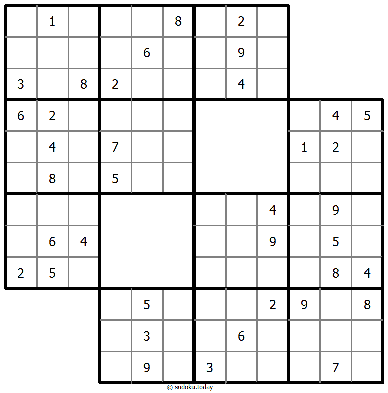 Staircase Sudoku 26 December 2025