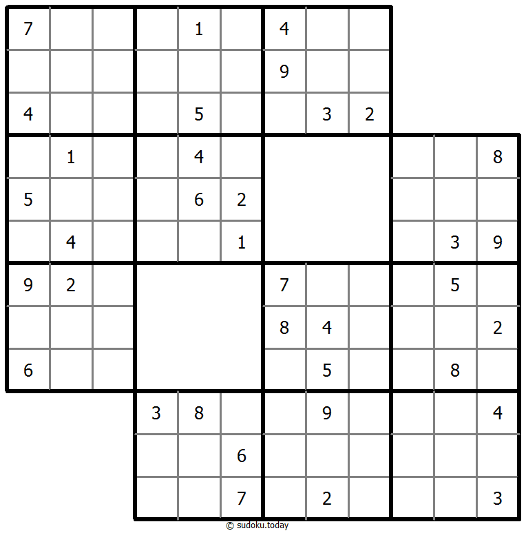 Staircase Sudoku