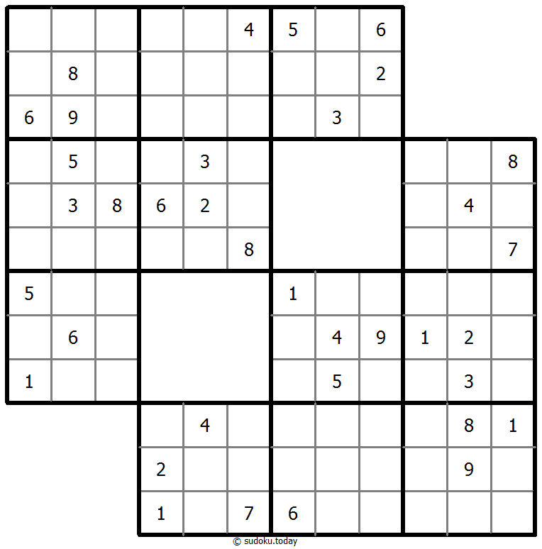 Staircase Sudoku 9-January-2021