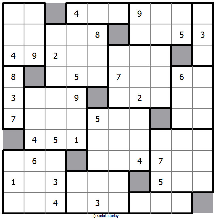 10 Kutulu Sudoku