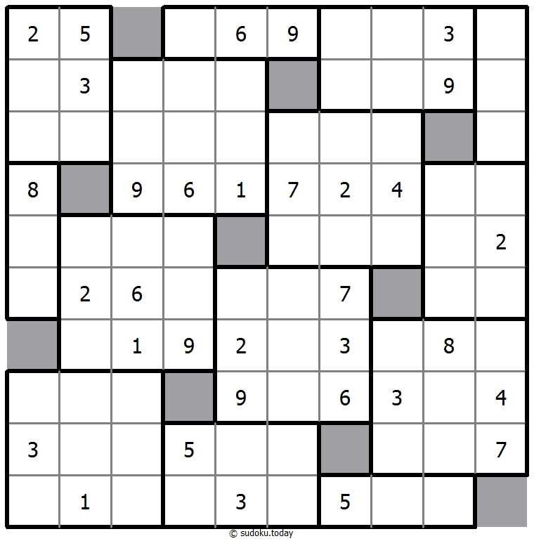 Sudoku 10 boîtes #39859