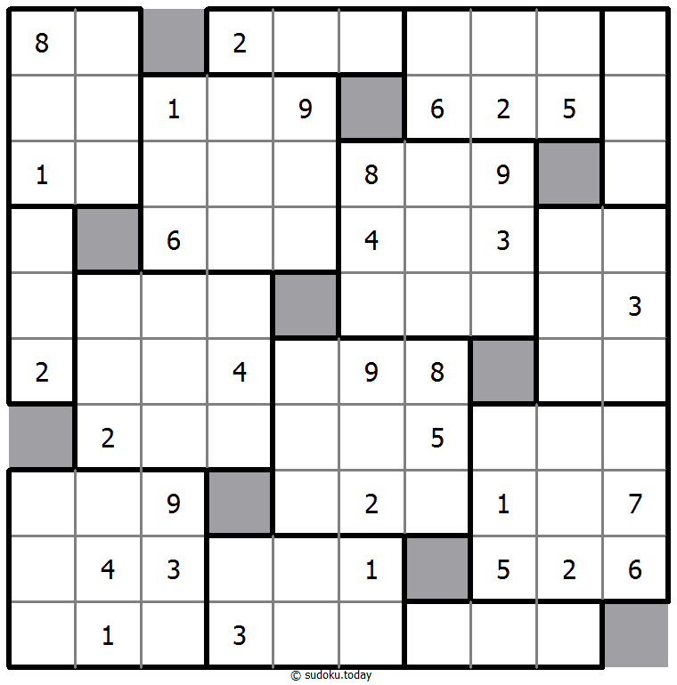 Sudoku 10 boîtes #39913